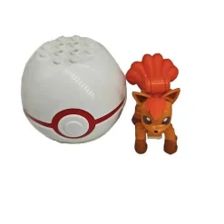 Pokeball Baustein Mit Pokemon Figur - Verschiedene Motive