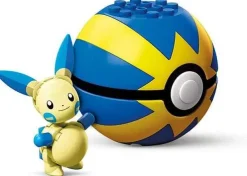 Pokeball Baustein Mit Pokemon Figur - Verschiedene Motive