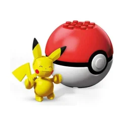 Pokeball Baustein Mit Pokemon Figur - Verschiedene Motive
