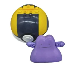 Pokeball Baustein Mit Pokemon Figur - Verschiedene Motive