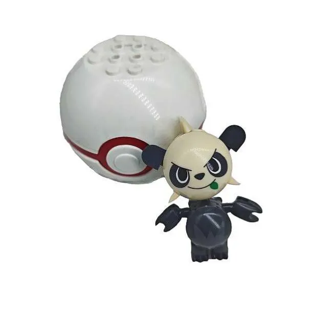 Pokeball Baustein Mit Pokemon Figur - Verschiedene Motive