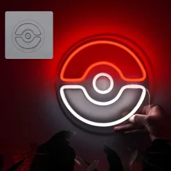Pokeball Led Neonlicht Lampe