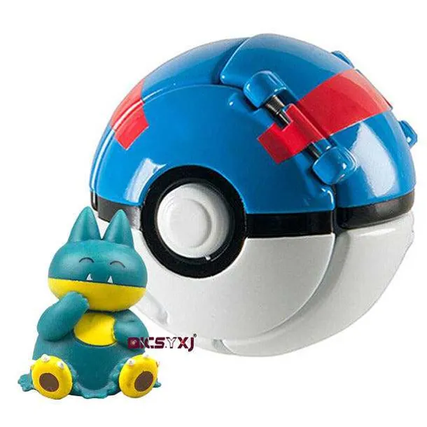 Pokeball Mit Figur - Viele Verschiedene Motive Zur Auswahl