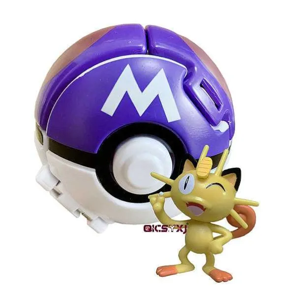 Pokeball Mit Figur - Viele Verschiedene Motive Zur Auswahl