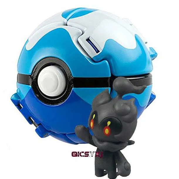 Pokeball Mit Pokemon Figur (Viele Motive Zur Auswahl)