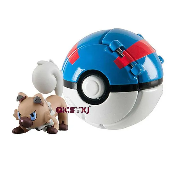 Pokeball Mit Pokemon Figur (Viele Motive Zur Auswahl)