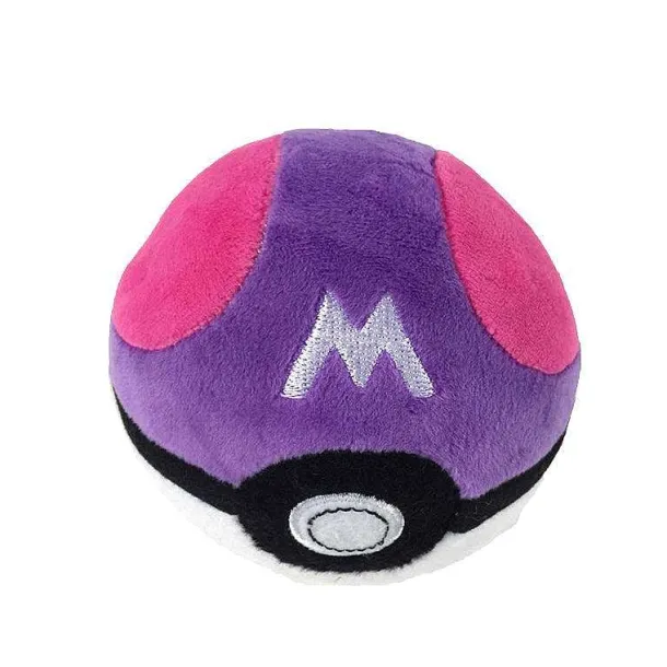 Pokeball Plusch Masterballe 4 Stk. Im Set (Ca. 12Cm)