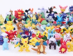 144 Pokeball Pokemon Figuren (Zufallige Auswahl)