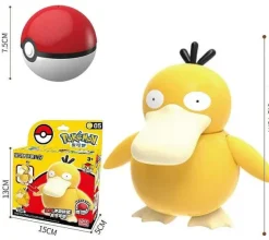 Pokeball Spielzeug Mit Figur (Gengar, Pikachu, Glumanda, Bisasam, Schiggy, Enton, Mew, Evoli Etc.)