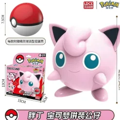 Pokeball Spielzeug Mit Figur (Gengar, Pikachu, Glumanda, Bisasam, Schiggy, Enton, Mew, Evoli Etc.)