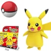 Pokeball Spielzeug Mit Figur (Gengar, Pikachu, Glumanda, Bisasam, Schiggy, Enton, Mew, Evoli Etc.)