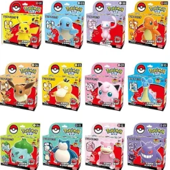 Pokeball Spielzeug Mit Figur (Gengar, Pikachu, Glumanda, Bisasam, Schiggy, Enton, Mew, Evoli Etc.)