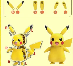 Pokeball Spielzeug Mit Figur (Gengar, Pikachu, Glumanda, Bisasam, Schiggy, Enton, Mew, Evoli Etc.)