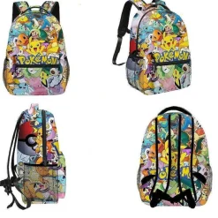 Pokemon All Over Pikachu Print Rucksack