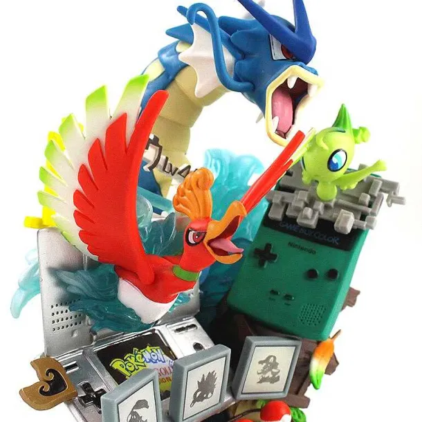 Pokemon Anime Figuren Mit Garados Oder Glurak Motiv