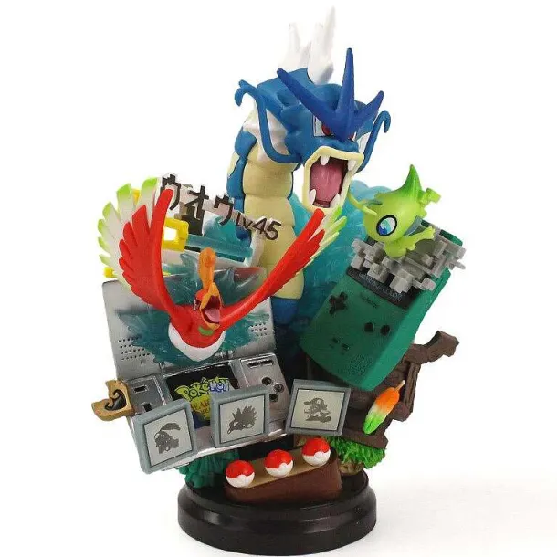 Pokemon Anime Figuren Mit Garados Oder Glurak Motiv