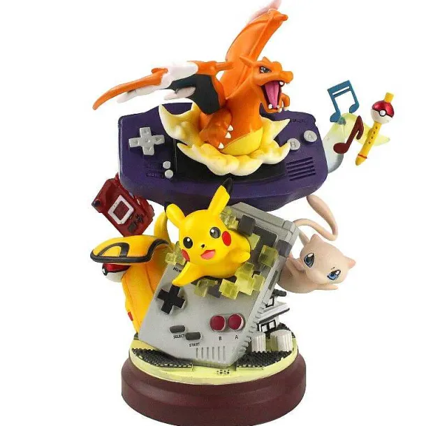 Pokemon Anime Figuren Mit Garados Oder Glurak Motiv