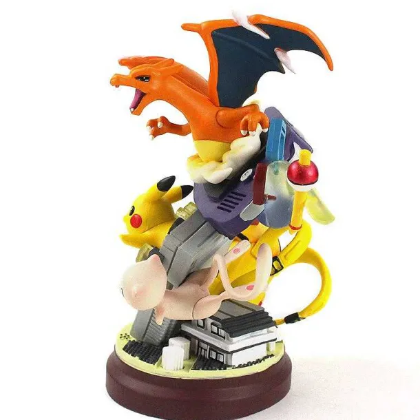 Pokemon Anime Figuren Mit Garados Oder Glurak Motiv