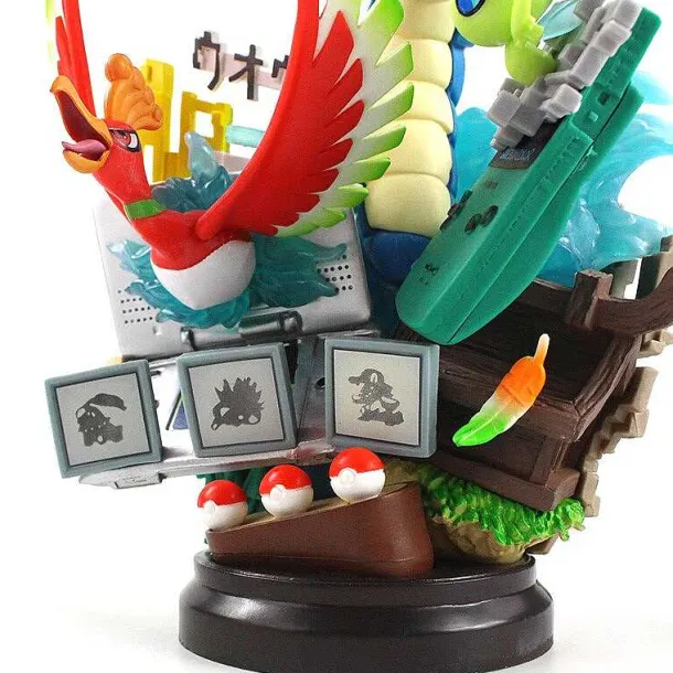 Pokemon Anime Figuren Mit Garados Oder Glurak Motiv