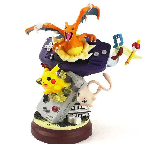 Pokemon Anime Figuren Mit Garados Oder Glurak Motiv