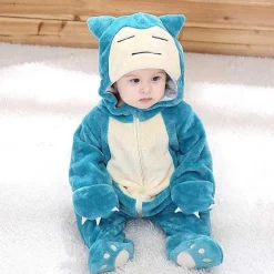Pokemon Baby Pyjama Schlafanzug Im Susen Relaxo Snorlax Look