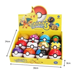Pokemon Balle Mit Figuren - Verschiedene Boxen