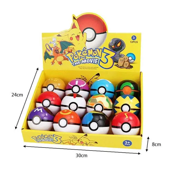 Pokemon Balle Mit Figuren - Verschiedene Boxen