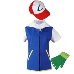 Pokemon Cosplay Ash Ketchum Kostum Fur Kinder