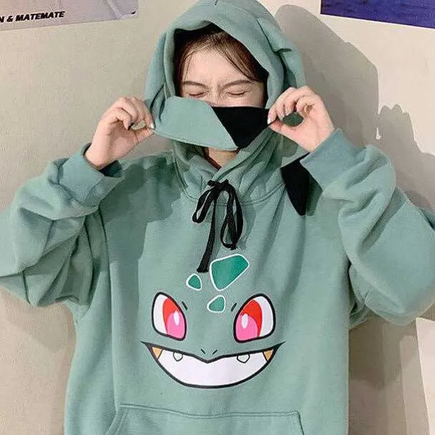Pokemon Cosplay Hoodies Lang