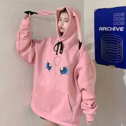 Pokemon Cosplay Hoodies Lang