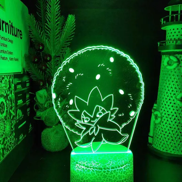 Pokemon Cottomi Eldegoss Led Lampe