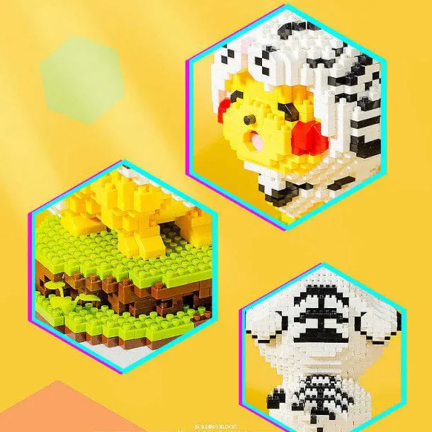 Pokemon 3D Bausatz Pikachu Im Tigerkostum