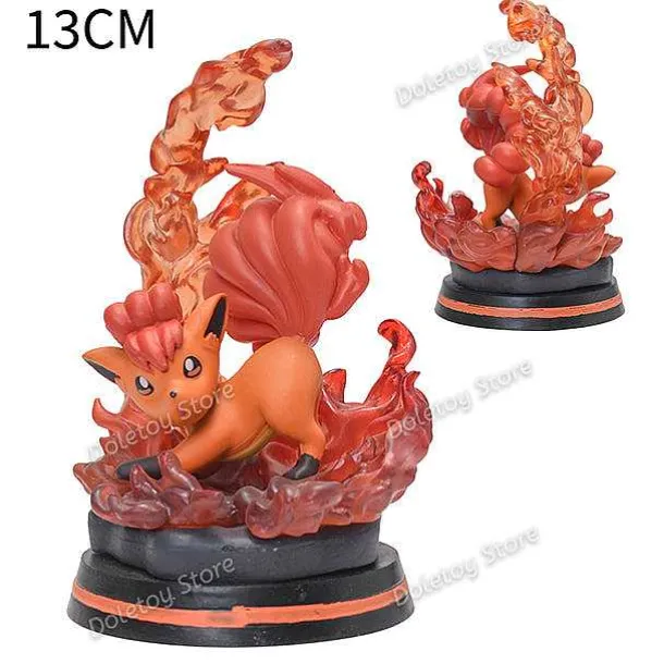 Pokemon Dekorative Sammelfiguren Charmander Squirtle Bulbasaur Chikorita Ivysaur Cyndaquil Vulpix