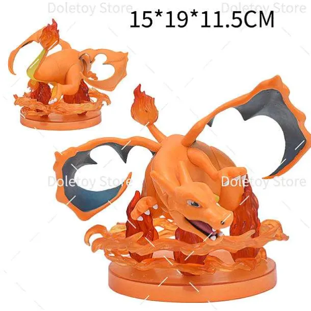 Pokemon Dekorative Sammelfiguren Charmander Squirtle Bulbasaur Chikorita Ivysaur Cyndaquil Vulpix