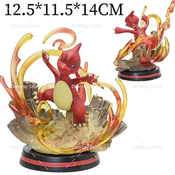 Pokemon Dekorative Sammelfiguren Charmander Squirtle Bulbasaur Chikorita Ivysaur Cyndaquil Vulpix
