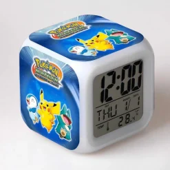 Pokemon Digital Wecker / Uhr - 7 Farben (19 Verschiedene Motive)