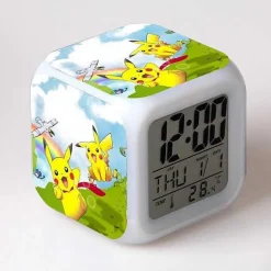 Pokemon Digital Wecker / Uhr - 7 Farben (19 Verschiedene Motive)