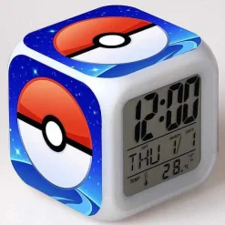 Pokemon Digital Wecker / Uhr - 7 Farben (19 Verschiedene Motive)