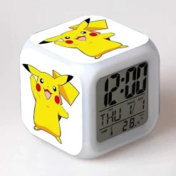 Pokemon Digital Wecker / Uhr - 7 Farben (19 Verschiedene Motive)