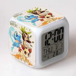 Pokemon Digital Wecker / Uhr - 7 Farben (19 Verschiedene Motive)