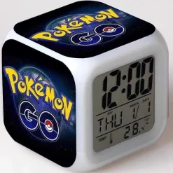Pokemon Digital Wecker / Uhr - 7 Farben (19 Verschiedene Motive)