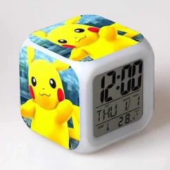 Pokemon Digital Wecker / Uhr - 7 Farben (19 Verschiedene Motive)