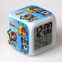 Pokemon Digital Wecker / Uhr - 7 Farben (19 Verschiedene Motive)