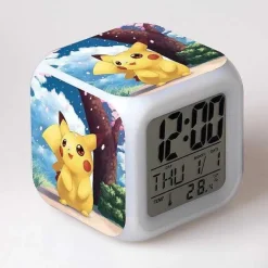 Pokemon Digital Wecker / Uhr - 7 Farben (19 Verschiedene Motive)