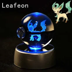 Pokemon 3D Krystal Ball Pikachu Gengar Mew Mewtwo Etc.