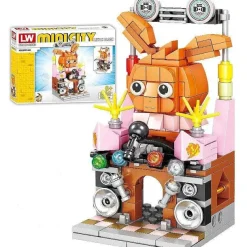 Pokemon Enton, Pikachu, Schiggy, Evoli 4In1 Strasen Baustein Set