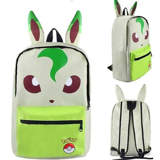 Pokemon Evoli, Haunter, Bisasam Etc. Rucksack (Verschiedene Motive)