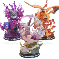 Pokemon Evolution Figuren Glura,Charizard, Mewtwo Oder Gengar