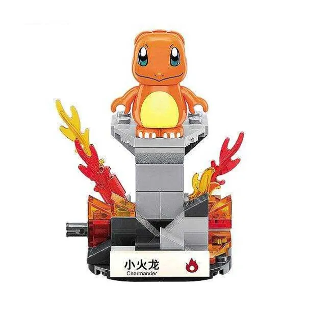 Pokemon Figuren Als Baustein Set - Verschiedene Motive Zur Wahl