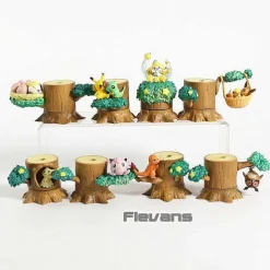 Pokemon 8 Figuren Baumhaus Figuren Set